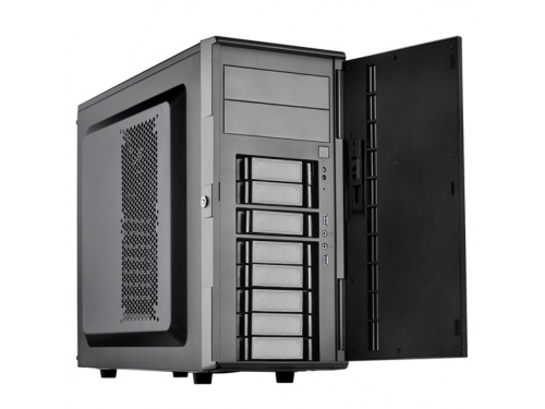 SILVERSTONE CS380B NAS Tower Storage Case - 8 Hotswap Bays - ATX - SST-CS380B