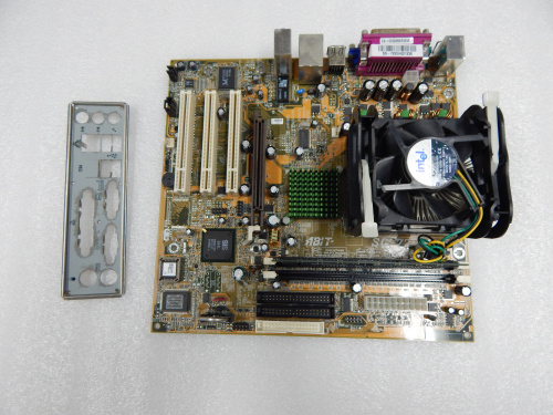 ABIT SG-72 (Socket478) + INTEL CeleronD 2.8Ghz +512mb DDR (1x 512mb) + INTEL CPU Cooler 