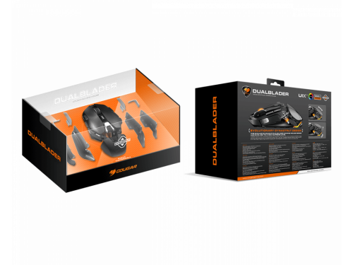 COUGAR DUALBLADER Fully Customizable Gaming Mouse With Ambidextrous Ergonomics MODEL : CGR-800M