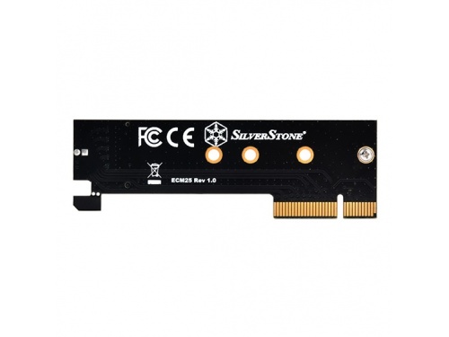 SILVERSTONE ECM25 M.2 NVMe SSD to PCIe x4 1U Adapter Card - SST-ECM25