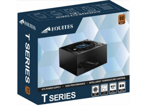 EQUITES T650 650W 80+ Bronze Power Supply Retail Pack