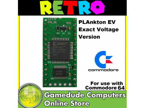 C64 PLAnkton EV U17 IC Replacement EV = Exact Voltage Version