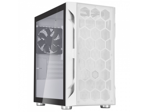 SilverStone FARA H1M - Tempered Glass - WHITE No PSU - Micro-ATX, Mini-DTX, Mini-ITX - USB 3.0 MODEL: SST-FAH1MW-G