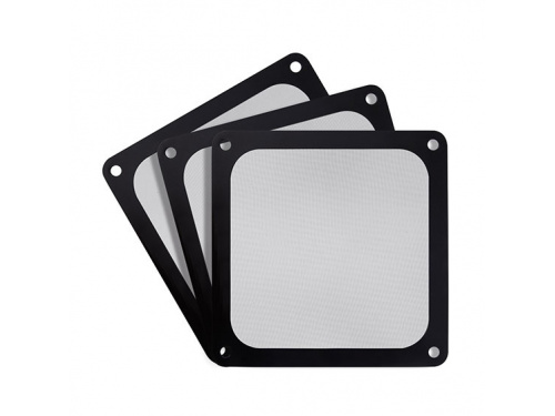 SilverStone 140mm Ultra Fine Magnetic Fan Filter - 3 Pack - MODEL : SST-FF143B-3PK