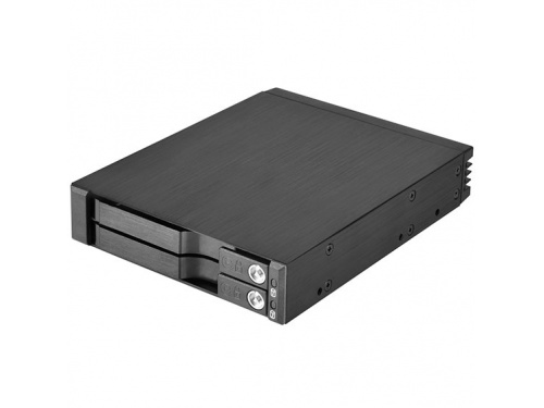 SilverStone FS202 Hot Swap Cage 1x 3.5&quot; Bay to 2x 2.5&quot; SAS/SATA Bay MODEL : SST-FS202