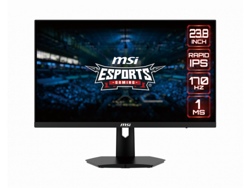 MSI 24&quot; FLAT IPS, 170Hz 1920*1080 FHD IPS Gaming Monitor 2*HDMI 1*DP - G244F