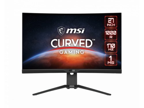 27&quot; MSI CURVED 1000R 170Hz Freesync Gaming Monitor, 1ms, 2560*1440, HDMI, DP, - Optix G272CQP