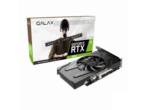 GALAX GeForce RTX 3050 (1-Click OC) 8GB GDDR6 128-bit DP*3/HDMI - 35NSL8MD5YBP
