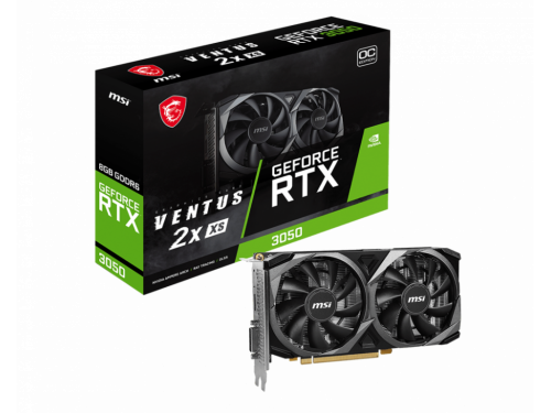 MSI RTX 3050 VENTUS 2X XS OC 8GB GDDR6