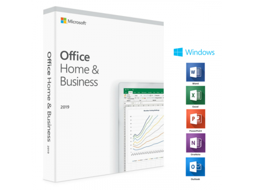 OFFICE Home and Business RETAIL Word, Excel, PowerPoint, Outlook, OneNote (Classic) 1x USER Product Key / NO DISC