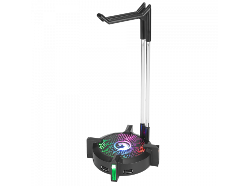 Marvo HZ04 RGB PERMIUM HEADSET STAND  with 4 X USB port