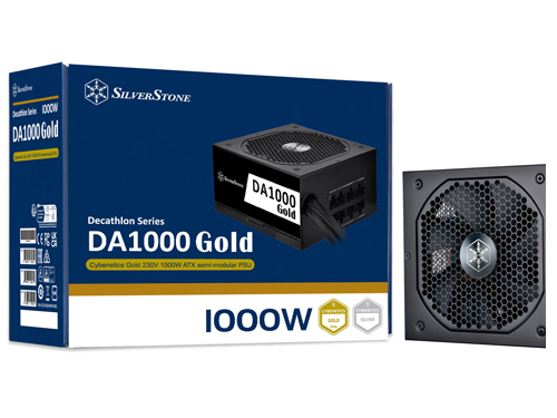 SilverStone DA1000-GH Gold ATX Semi-Modular PSU Model: SST-DA1000-GH