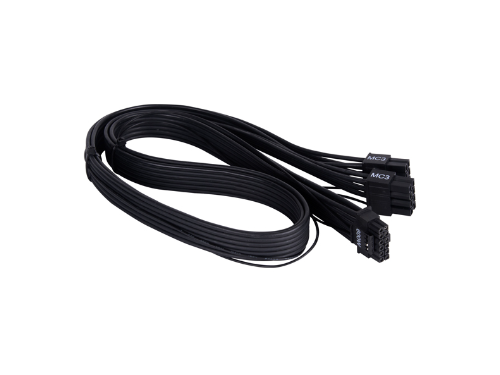 SilverStone  EPS 8 pin (PSU) to 12+4 pin (GPU) 12VHPWR PCIe Gen5 cable Model:SST-PP14-EPS