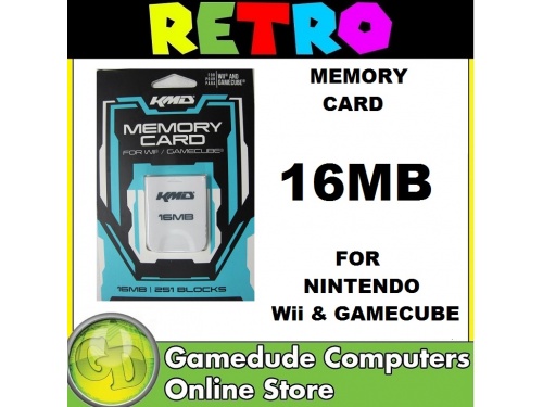 KMD Wii / GameCube Memory Card 251 (16MB) MODEL : KMD-W-1422  (892044001422)