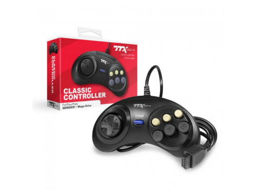 TTX Megadrive/Genesis 6 Button CLASSIC Controller MODEL : NXG-1335  (849172011328)