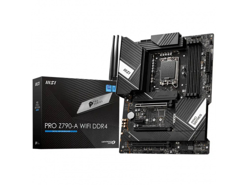 MSI PRO Z790-A WiFi DDR4 ATX Motherboard - DDR4 12th / 13th Gen Intel LGA 1700