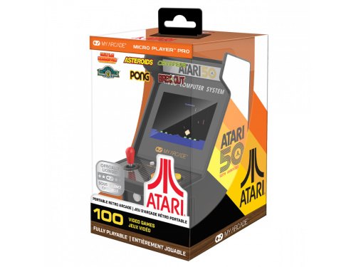 My Arcade Atari Retro Arcade 6.75&quot; Micro Player Pro - Inc 100 Games - DGUNL-7013 - 845620070138