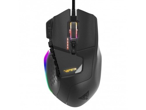 PATRIOT VIPER V570 BLACKOUT LED Gaming Mouse 12000dpi 13 Button RGB LED PV570LUXWAK