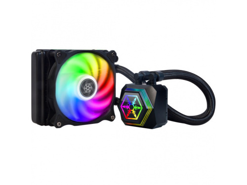 SILVERSTONE PF120 V2 AIO Liquid Cooler ARGB 120mm AMD and Intel - SST-PF120-ARGB-V2