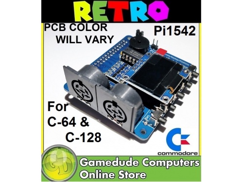 Pi1541 Assembled IO Adaptor for the Raspberry Pi Includes OLED Display