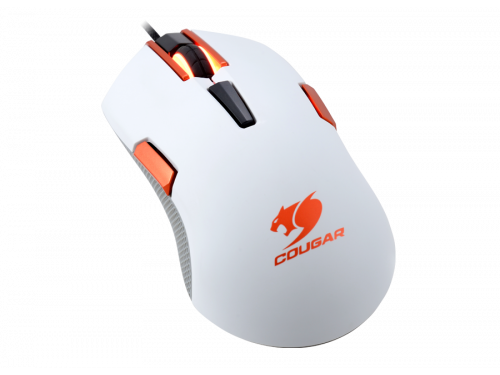 Cougar 250M WHITE &lt;b&gt;RGB Gaming Mouse&lt;/b&gt; 6 Programmable Buttons DPI 4000 Model (CGR-WOMW-250)
