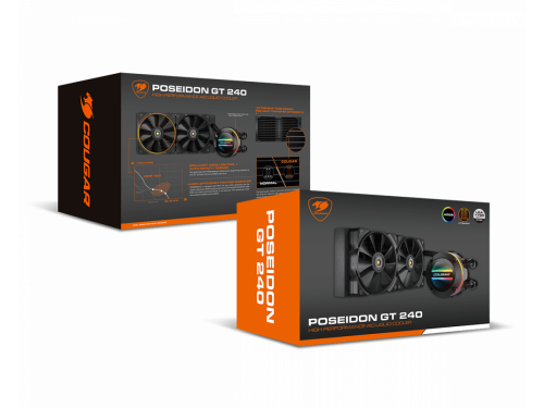 Cougar Poseidon GT 240 CGR-POSEIDON GT 240 AIO water cooling MODEL : CGR-POSEIDON GT 240