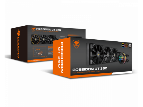 Cougar Poseidon GT 360 CGR-POSEIDON GT 360 AIO water cooling MODEL : CGR-POSEIDON GT 360