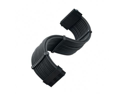 SilverStone ATX (24pin) Extension Cable BLACK MODEL : SST-PP07E-MBB