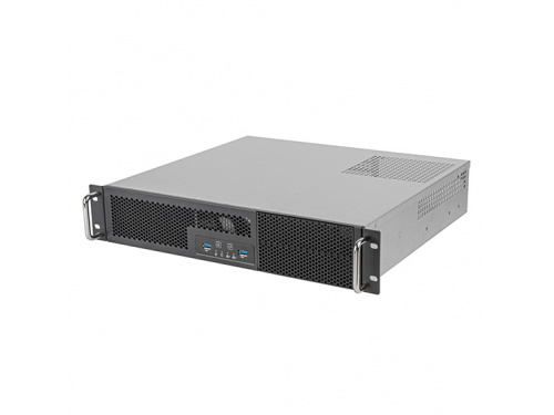 SILVERSTONE RM23-502-MINI 2U dual 5.25&quot; drive bay Micro-ATX rackmount industrial server chassis with USB 3.1 Gen1 interface. MODEL : SST-RM23-502-MINI