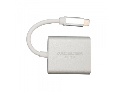 Axceltek 15cm USB-C to DVI adapter PN : AC-UCDVI