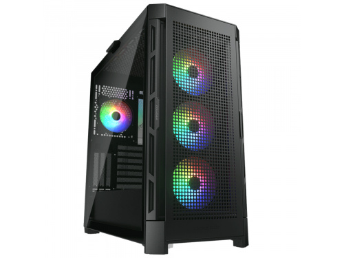 Cougar AIRFACE PRO RGB BLACK case 4x ARGB Fans 