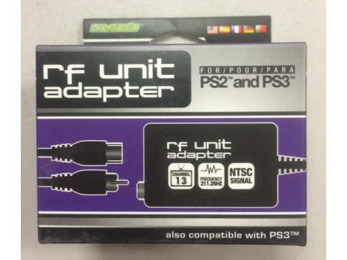 KOMODO RF Unit Adapter For PS2 and PS3 MODEL : NTSC output RF Unit (812820036929)