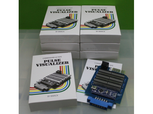 Commodore 64 Tape Pulse Visualizer By BWACK