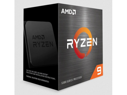 AMD Ryzen 9 5950X,16-Core/32 Threads, Max Freq 4.9GHz,72MB Cache Socket Am4 105W, without cooler - 100-100000059WOF