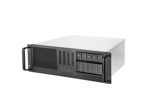 SILVERSTONE RM41-H08 4U Rackmount Case 5x 3.5&quot; SAS12G/SATA6G Hot Swap - 3x 5.25&quot; Bays ATX - SST-RM41-H08