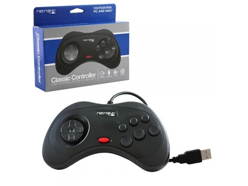 Retrolink USB SEGA SATURN Style PC / MAC Joypad Controller MODEL : RB-PC-0387  (812820010387)