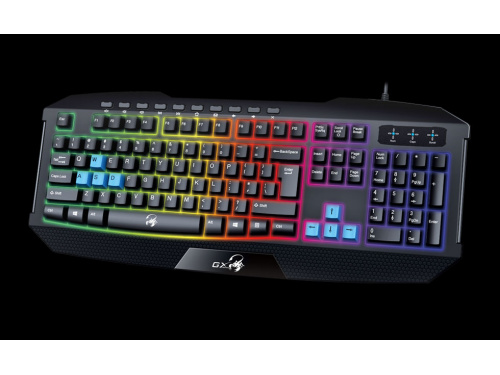 Genius Scorpion K215 USB Gaming Keyboard (Rainbow 7 Colours)