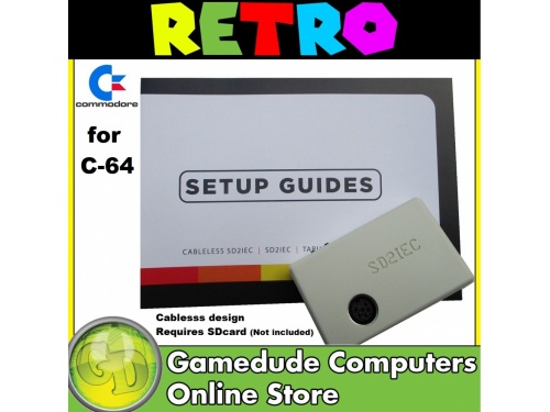SD2IEC CABLELESS Commodore 64 Floppy Drive Emulator Requires SDcard