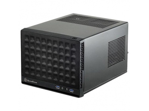 SilverStone SUGO Series SFF Cube Case No PSU - Mini DTX / ITX - USB 3.0 - BLACK SST-SG13B