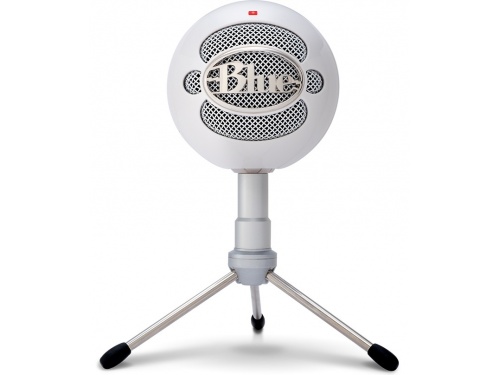 BLUE SNOWBALL &lt;b&gt;ICE WHITE&lt;/b&gt; USB Microphone with Mic Stand 836213001974