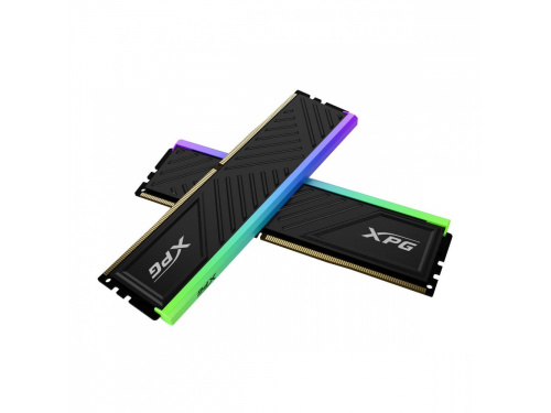 ADATA XPG SPECTRIX D35G RGB DDR4 3200MHz BLACK - 32GB KIT (2*16GB)  MODEL : AX4U320016G16A-DTBKD35G