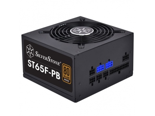 SilverStone 650watt Strider Plus 80 BRONZE Series MODULAR MODEL : SST-ST65F-PB