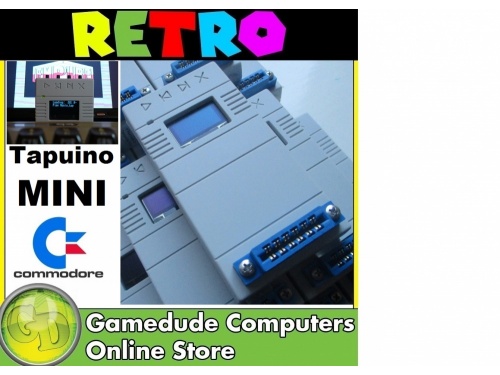 Tapuino MINI Commodore 64 datassette emulator White Case Version