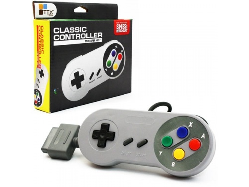 TTX Tech SNES Controller Generic MODEL : NXSNES-018  (849172003347)