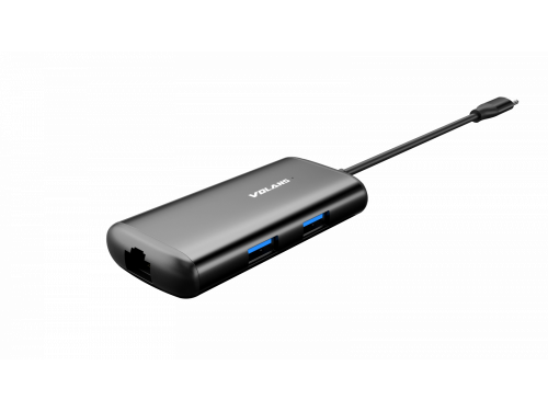 VOLANS USB-C Multi Port Adapter - HDMI Ethernet 2x USB 3.0 USB-C - VL-UCH3CL