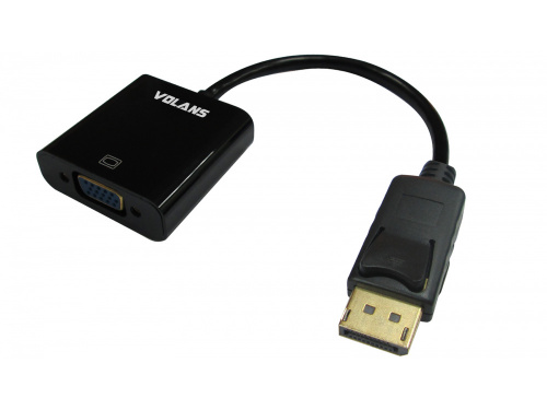 Volans DisplayPort to VGA Converter - Model: VL-DPVG