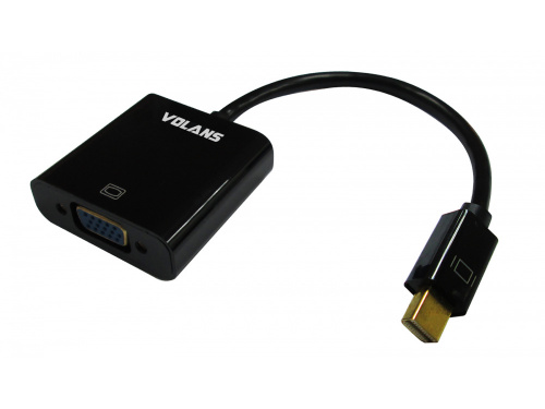 Volans Mini DisplayPort to VGA Converter - Model: VL-MDPV