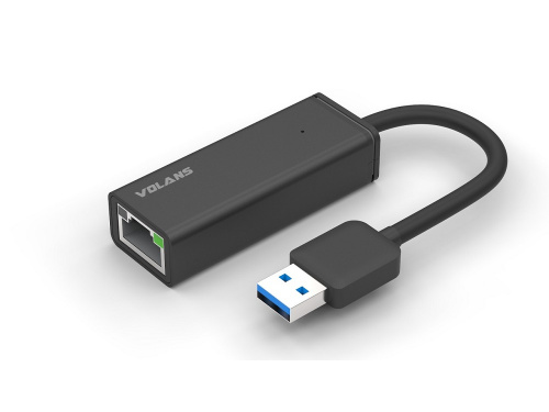 Volans Aluminium USB3.0 to RJ45 Gigabit Ethernet Adapter - VL-RJ45