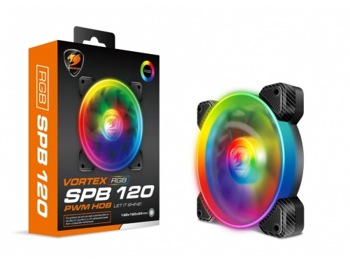 COUGAR VORTEX RGB SPB PWM Fan 120mmCF-V12SPB-RGB