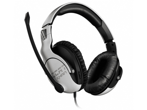 ROCCAT KHAN PRO White Cross Platform Competetive High Resolution Gaming Headset MODEL : ROC-14-621-AS